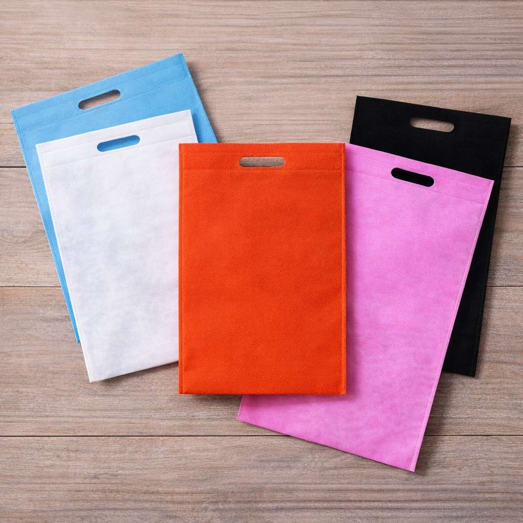 D-Cut Non-Woven Bag - Custom printed eco-friendly bags